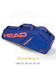 ساک تنیس 3 راکته آبی نارنجی برند Head مدل Core Pro