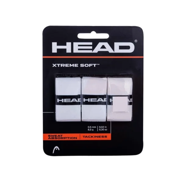 اورگریپ راکت تنیس هد سری Xtreme Soft مدل 3 عددی رنگ سفید