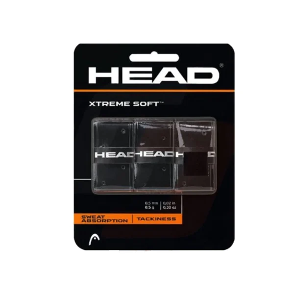 اورگریپ راکت تنیس هد سری Xtreme Soft مدل 3 عددی رنگ مشکی