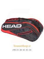 ساک تنیس هد سری Tour Team Combi مدل 6 راکته رنگ قرمز مشکی