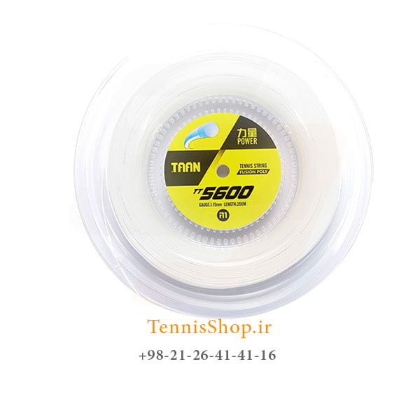 زه رول تنیس تن سری TT5600 مدل 1.15 رنگ سفید