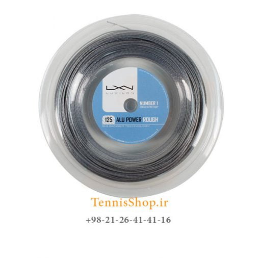 زه رول تنیس لوکسیلون سری  Alu power Rough مدل 1.25 رنگ نقره ای