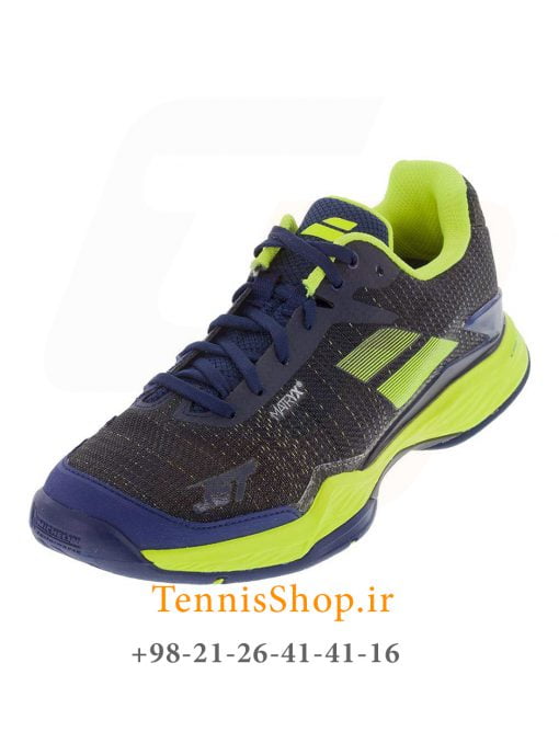 کفش تنیس بابولات سری jet match 2 مدل clay رنگ آبی (2)
