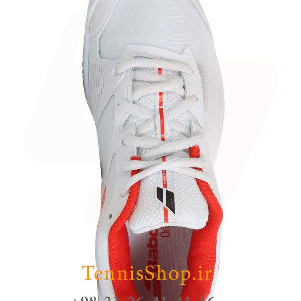 کفش تنیس بابولات مدل jet caly jr رنگ سفید (3)