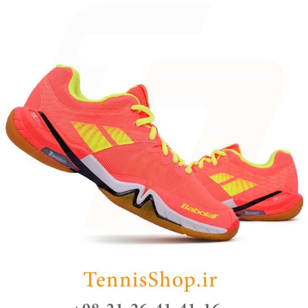 کفش تنیس بابولات مدل shadow tour رنگ نارنجی (3)