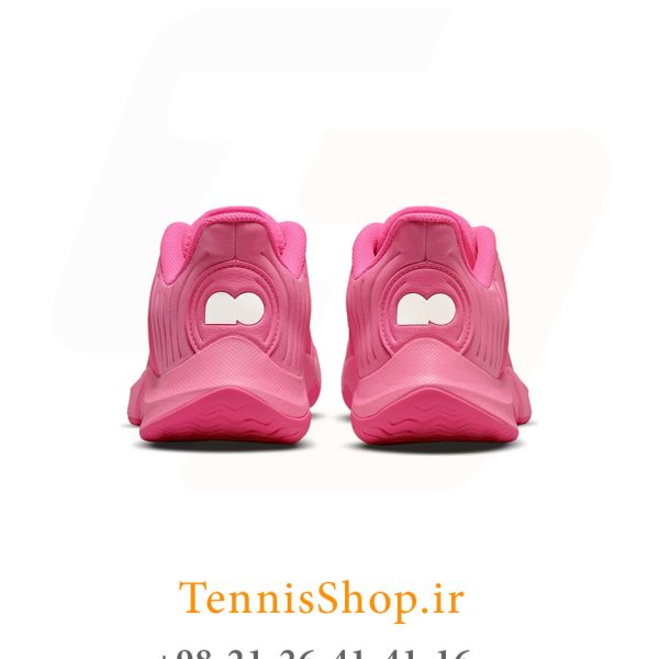 کفش تنیس نایک سری GP Turbo تکنولوژی AIR ZOOM رنگ صورتی (4)