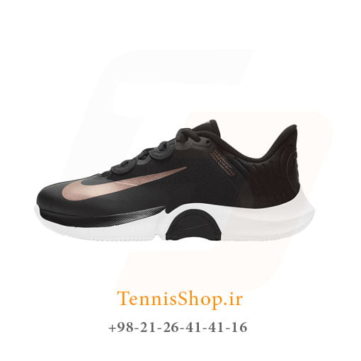 کفش تنیس نایک سری GP Turbo تکنولوژی AIR ZOOM رنگ مشکی (1)