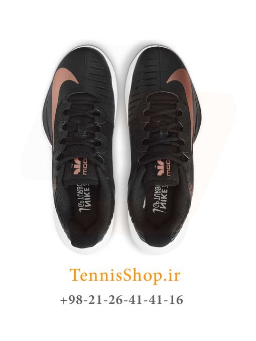 کفش تنیس نایک سری GP Turbo تکنولوژی AIR ZOOM رنگ مشکی (3)