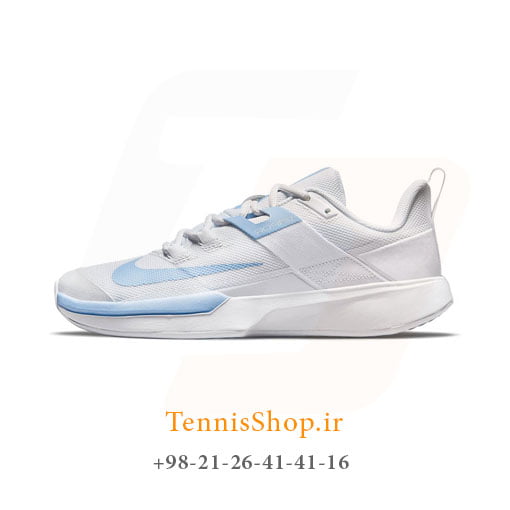 کفش تنیس نایک سری VAPOR LITE رنگ سفید آبی (1)