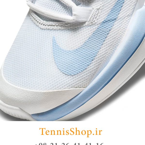 کفش تنیس نایک سری VAPOR LITE رنگ سفید آبی (6)