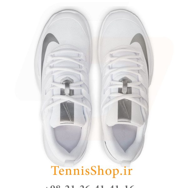 کفش تنیس نایک سری VAPOR LITE رنگ سفید نقره ای (3)