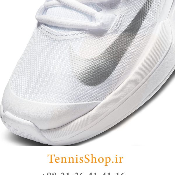 کفش تنیس نایک سری VAPOR LITE رنگ سفید نقره ای (6)