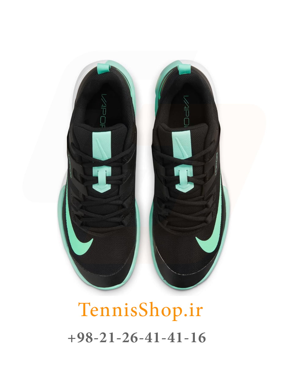 کفش تنیس نایک سری VAPOR LITE رنگ مشکی سبز (3)