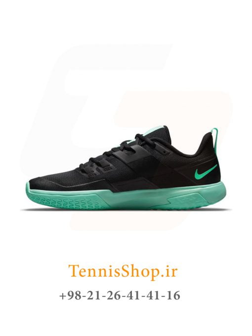 کفش تنیس نایک سری VAPOR LITE رنگ مشکی سبز (5)