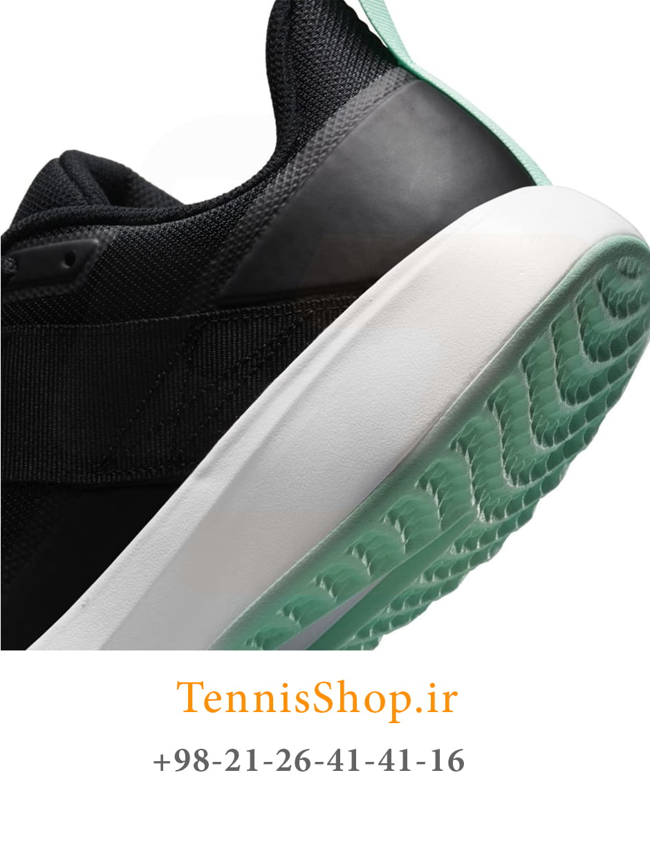کفش تنیس نایک سری VAPOR LITE رنگ مشکی سبز (6)