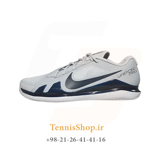 کفش تنیس نایک سری VAPOR PRO تکنولوژی AIR ZOOM رنگ خاکستری (1)