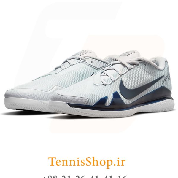 کفش تنیس نایک سری VAPOR PRO تکنولوژی AIR ZOOM رنگ خاکستری (2)