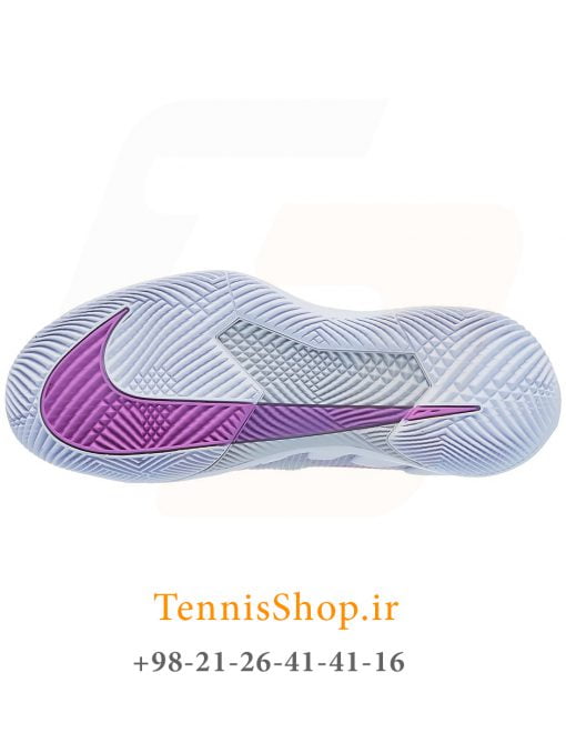 کفش تنیس نایک سری VAPOR PRO تکنولوژی AIR ZOOM رنگ خاکستری صورتی (5)