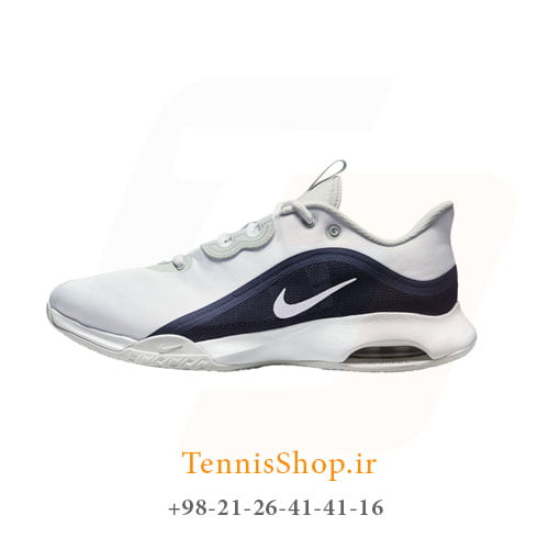 کفش تنیس نایک سری Volley تکنولوژی AIR MAX رنگ سفید سرمه ای (1)