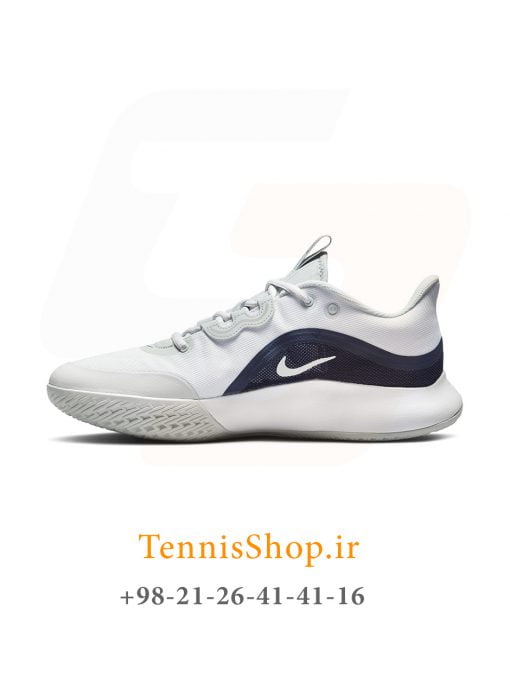 کفش تنیس نایک سری Volley تکنولوژی AIR MAX رنگ سفید سرمه ای (5)