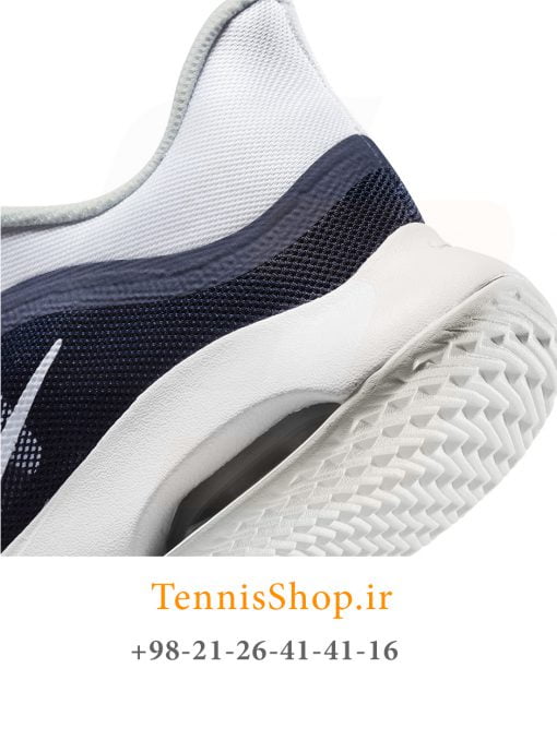 کفش تنیس نایک سری Volley تکنولوژی AIR MAX رنگ سفید سرمه ای (7)