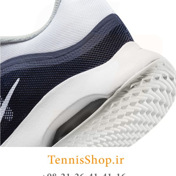 کفش تنیس نایک سری Volley تکنولوژی AIR MAX رنگ سفید سرمه ای (7)