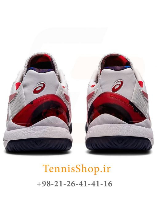 کفش تنیس اسیکس سری gel resolution 8 LE رنگ سفید (5)
