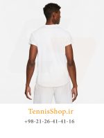 تیشرت تنیس مردانه نایک مدل Breathe Slam رنگ سفید (4)