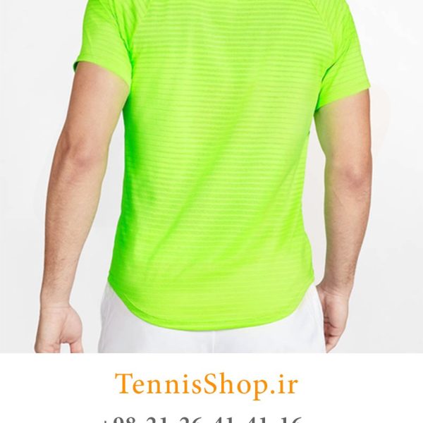 تیشرت تنیس مردانه نایک مدل Court Aeroreact Rafa رنگ سبز (4)