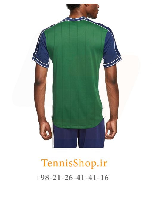 تیشرت تنیس مردانه نایک مدل Slam رنگ سبز (2)