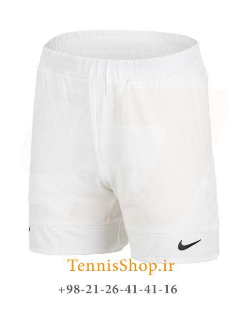 شلوارک تنیس مردانه نایک مدل Dri-Fit Rafa رنگ سفید (2)