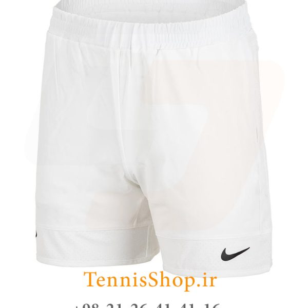 شلوارک تنیس مردانه نایک مدل Dri-Fit Rafa رنگ سفید (2)