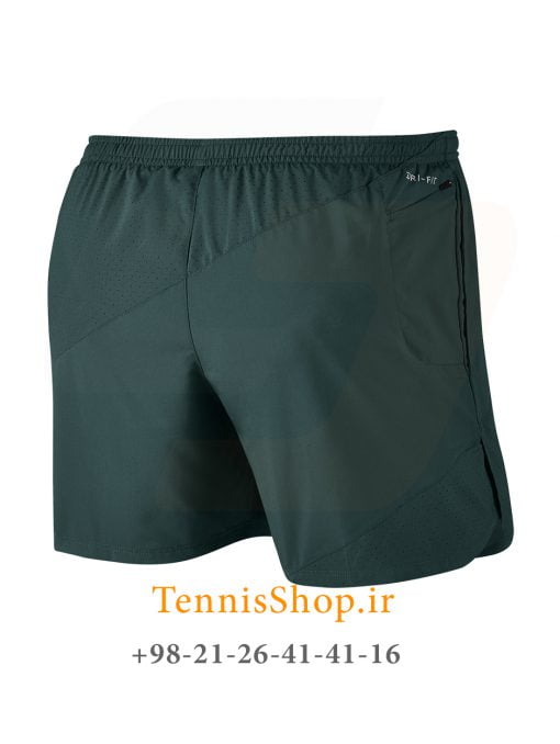 شلوارک تنیس مردانه نایک مدل Flex رنگ سبز (2)