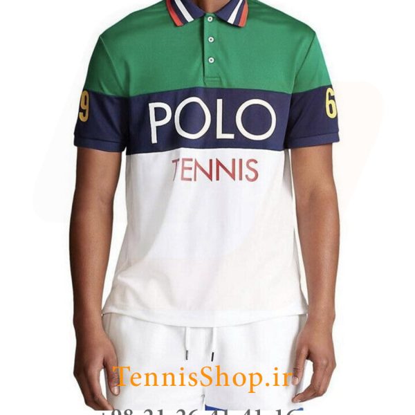پولوشرت تنیس رالف لورن مدل Classic Fit رنگ سبز (4)