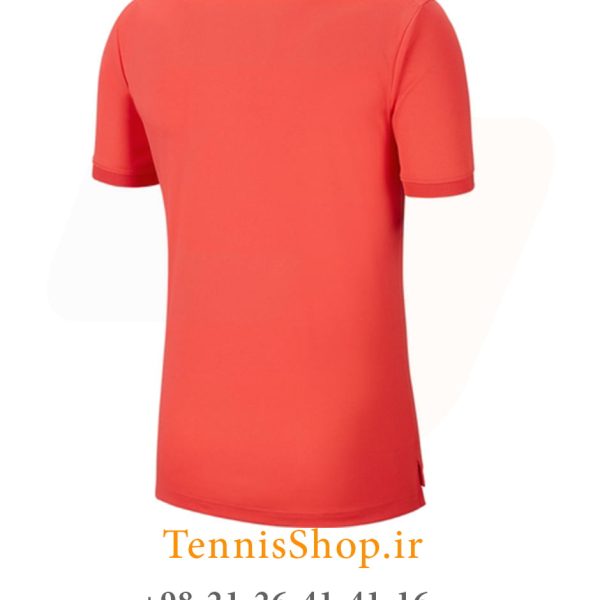 پولوشرت تنیس مردانه نایک مدل PIQUE رنگ نارنجی (2)