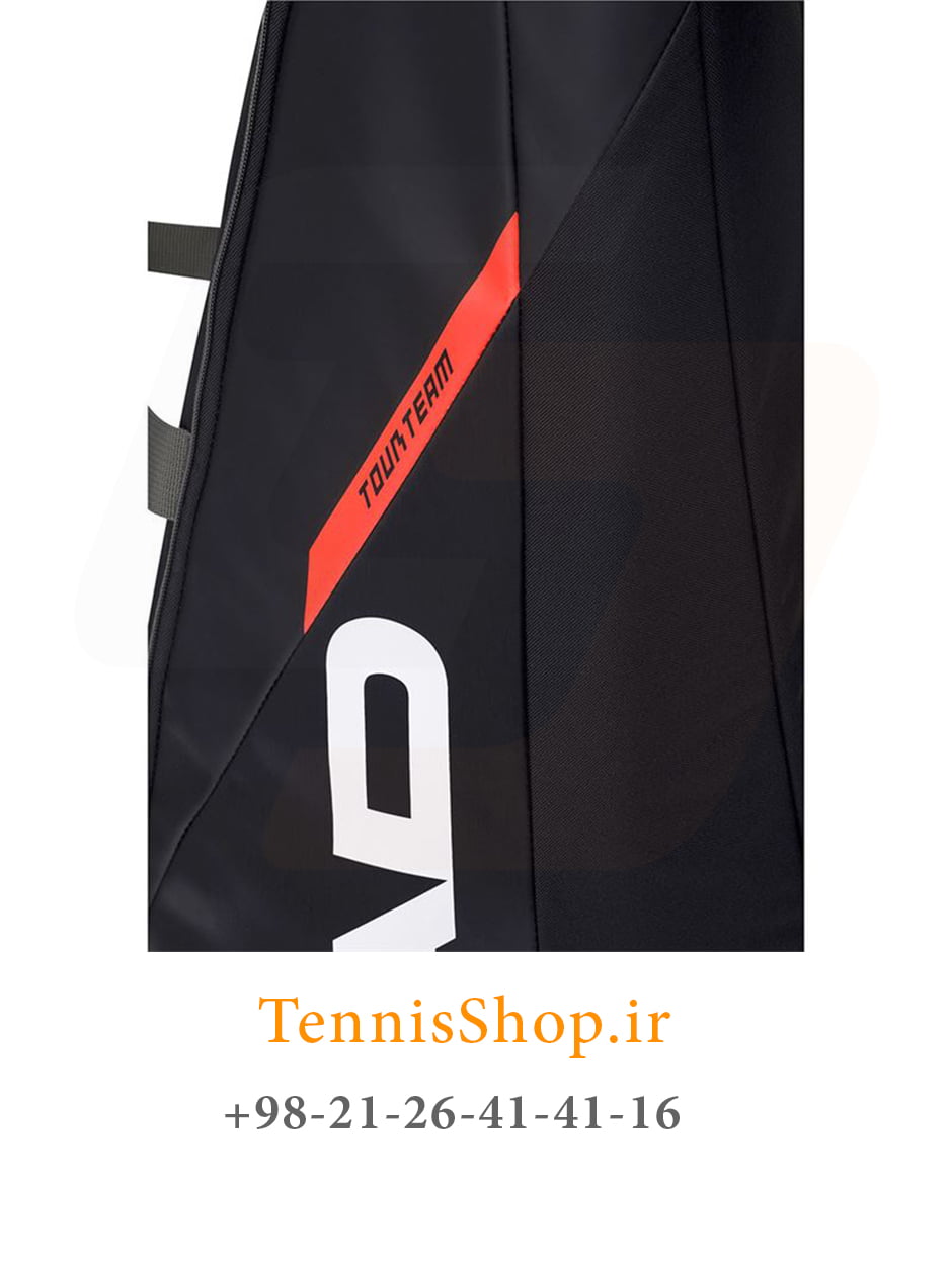 ساک تنیس هد Tour Team مدل 12 راکته رنگ مشکی (3)