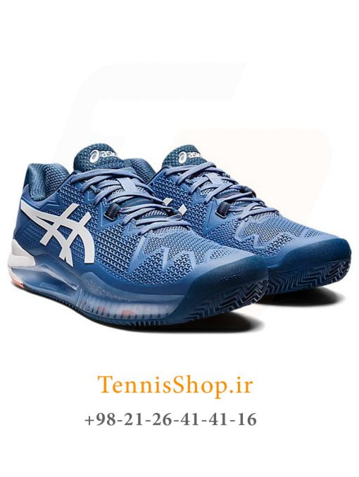 کفش تنیس اسیکس سری 8 GEL RESOLUTION مدل CLAY (2)