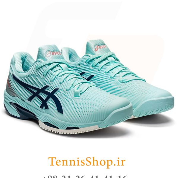 کفش تنیس اسیکس سری Solution Speed FF 2 رنگ آبی (2)