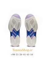 کفش تنیس اسیکس سری Solution Speed FF 2 رنگ بنفش سرمه ای (6)