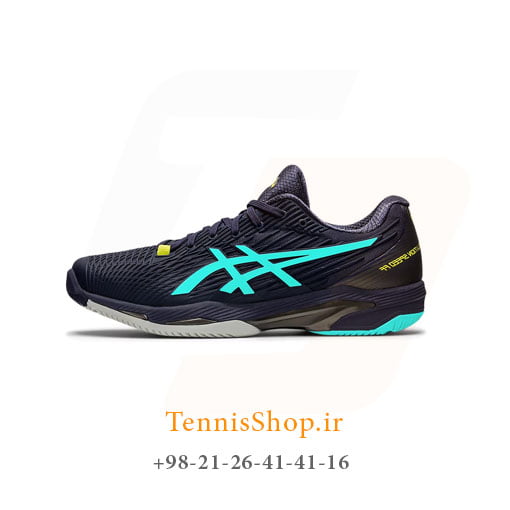 کفش تنیس اسیکس سری Solution Speed FF 2 رنگ سرمه ای آبی (1)