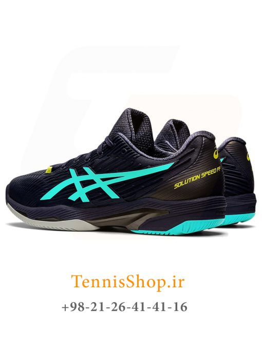 کفش تنیس اسیکس سری Solution Speed FF 2 رنگ سرمه ای آبی (3)