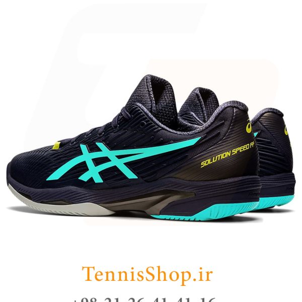 کفش تنیس اسیکس سری Solution Speed FF 2 رنگ سرمه ای آبی (3)