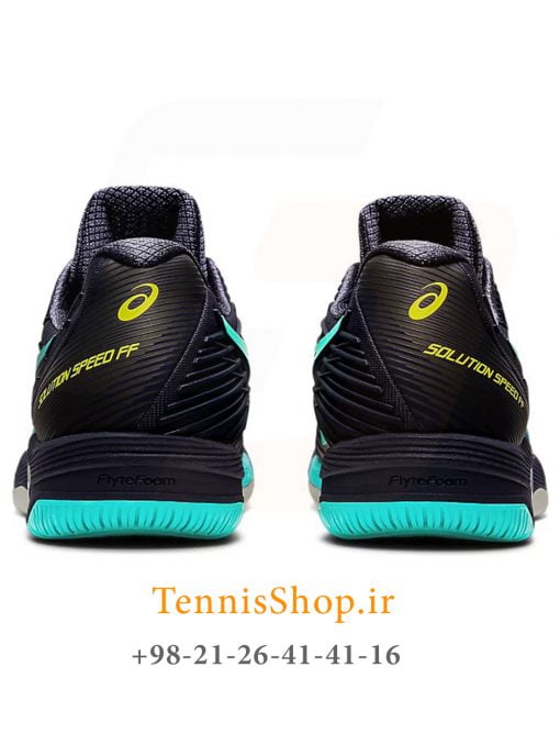 کفش تنیس اسیکس سری Solution Speed FF 2 رنگ سرمه ای آبی (4)