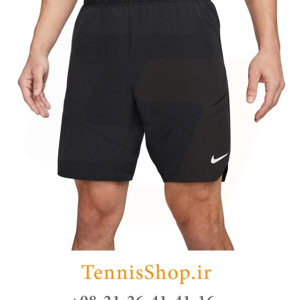 شلوارک تنیس مردانه نایک مدل Advantage رنگ مشکی (3)