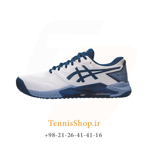 کفش تنیس اسیکس سری GEL CHALLENGER 13 رنگ سفید آبی (1)