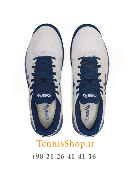 کفش تنیس اسیکس سری GEL CHALLENGER 13 رنگ سفید آبی (6)