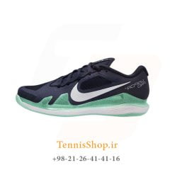 کفش تنیس نایک سری VAPOR PRO تکنولوژی AIR ZOOM رنگ سرمه ای سبز (1)