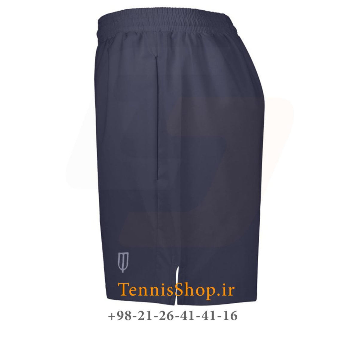 شلوارک تنیس یونی پرو رنگ سرمه ای تیره - Image 2