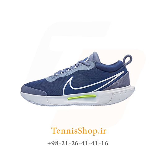 کفش تنیس نایک سری Zoom Pro مدل CLAY رنگ آبی