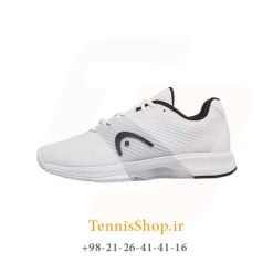 کفش تنیس هد سری REVOLT PRO 4 مدل clay رنگ سفید طوسی